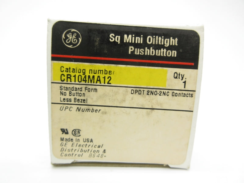 GENERAL ELECTRIC CR104MA12 NSMP