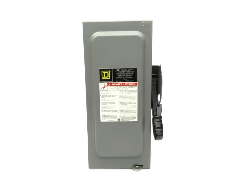 SQUARE D H361 SER. F05 600V 30A UNMP
