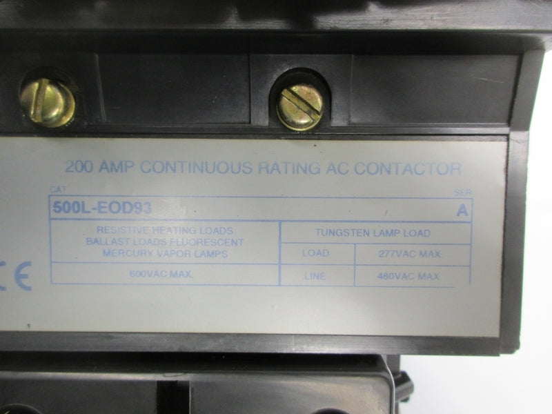 ALLEN BRADLEY 500L-EOD93 SER. A 110/115-120V UNMP