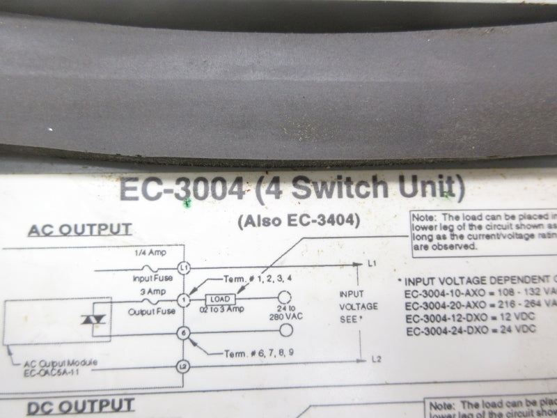 ELECTRO CAM EC-3004 UNMP