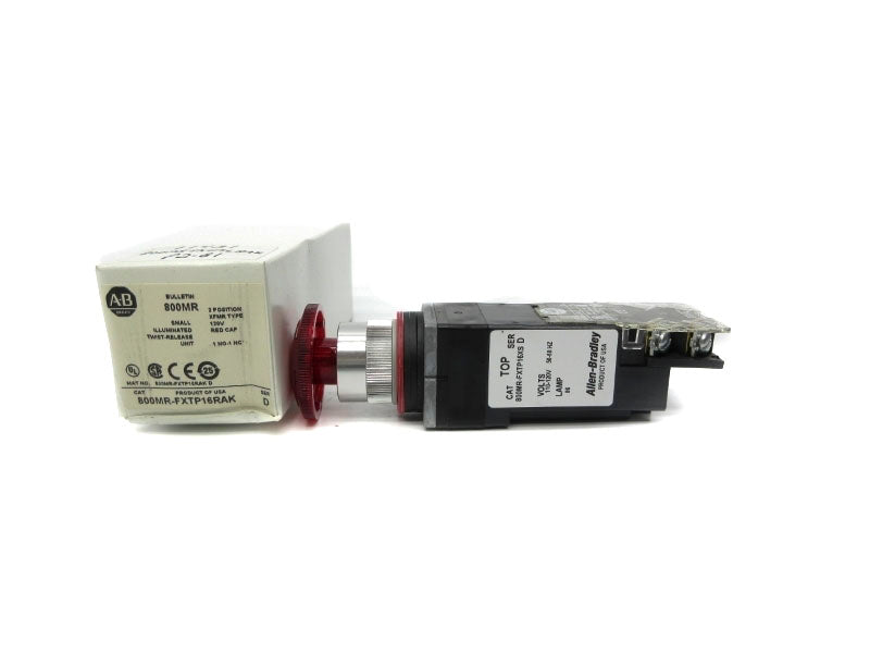ALLEN BRADLEY 800MR-FXTP16RAK SER. D 120V (WH) NSMP