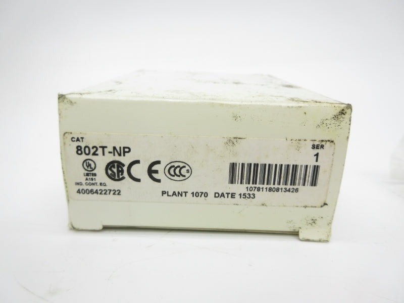 ALLEN BRADLEY 802T-NP SER. 1 120-600VAC 60A (WH) NSMP