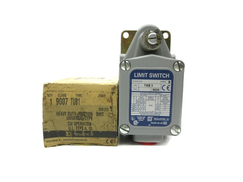SQUARE D 9007TUB1 SER. D 120-600V 20A NSMP
