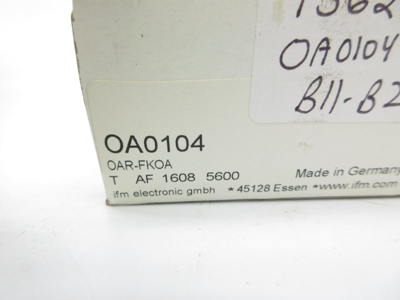 IFM EFECTOR OAR-FKOA OA0104 20-250VAC/DC 3A NSMP