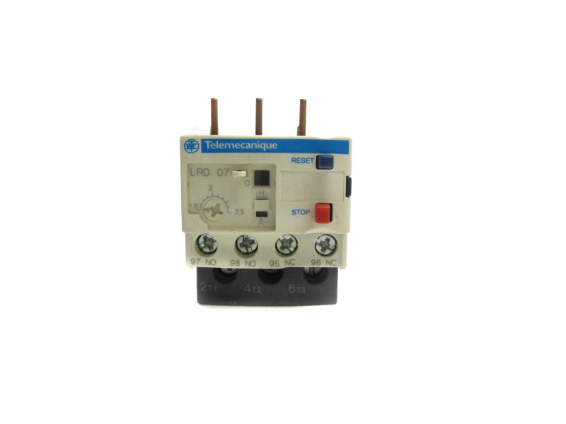TELEMECANIQUE LRD07 600VAC 1.6-2.5A NSNP