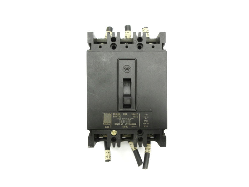 WESTINGHOUSE FB3100L 600VAC 100A UNMP