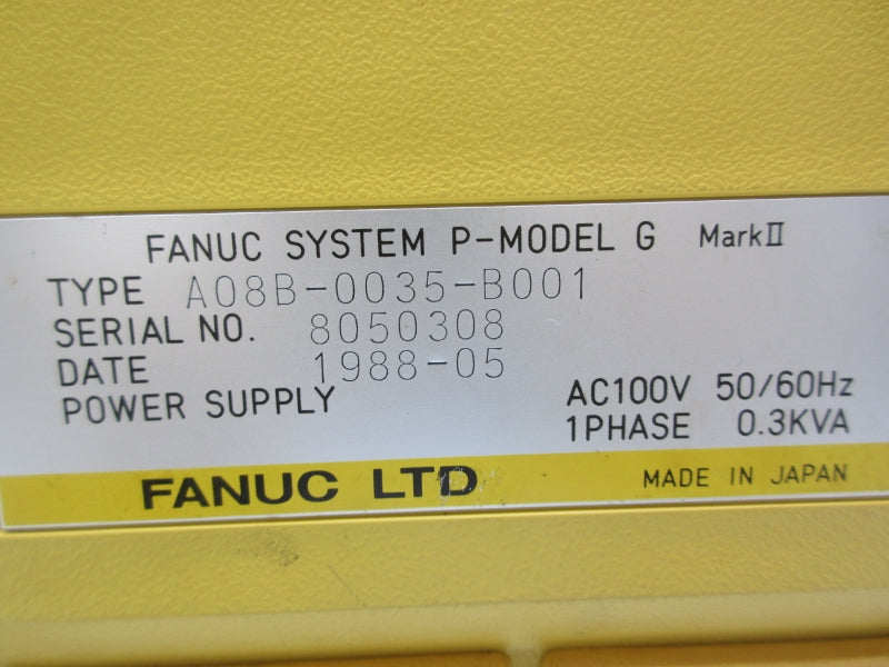 FANUC A08B-0035-B001 100VAC UNMP