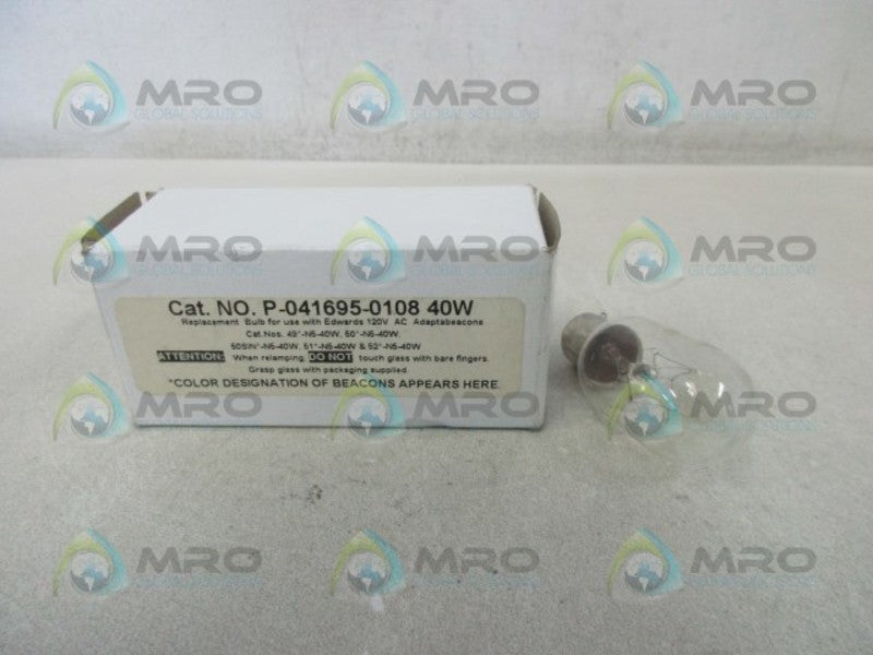 EDWARDS P-041695-0108 REPLACEMENT BULB  NSMP