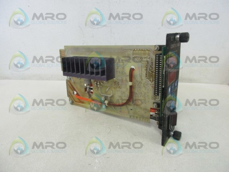 CKI MODEL 2010 TEMPERATURE CONTROL  UNMP
