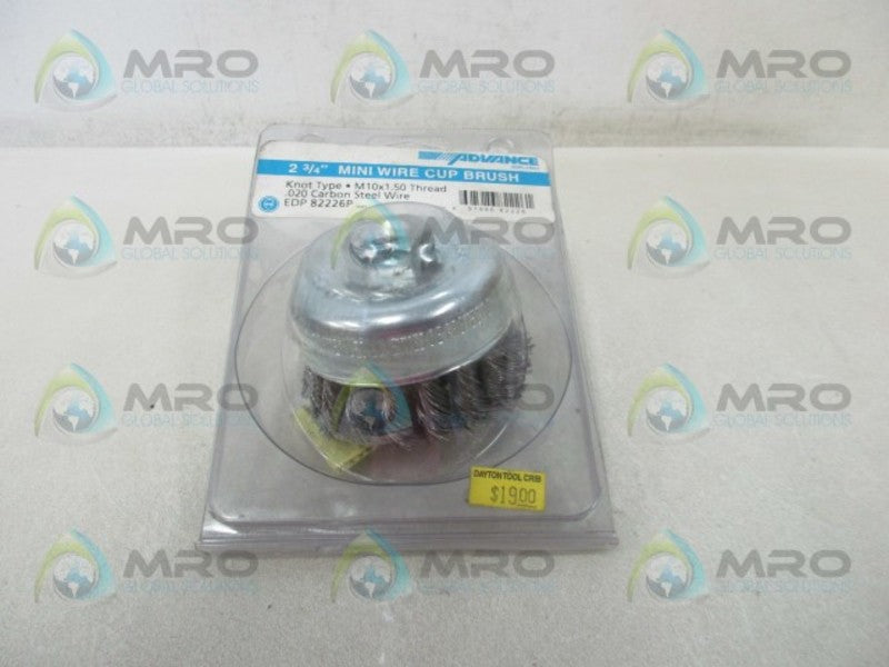 ADVANCE EDP-82226P MINI WIRE CUP BRUSH * NEW IN ORIGINAL PACKAGE *