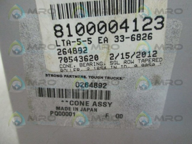 HYSTER 264892 BEARING  NSMP