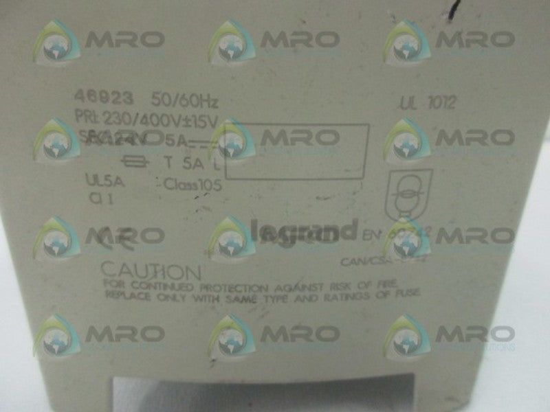 LEGRAND EN60742 POWER SUPPLY  UNMP