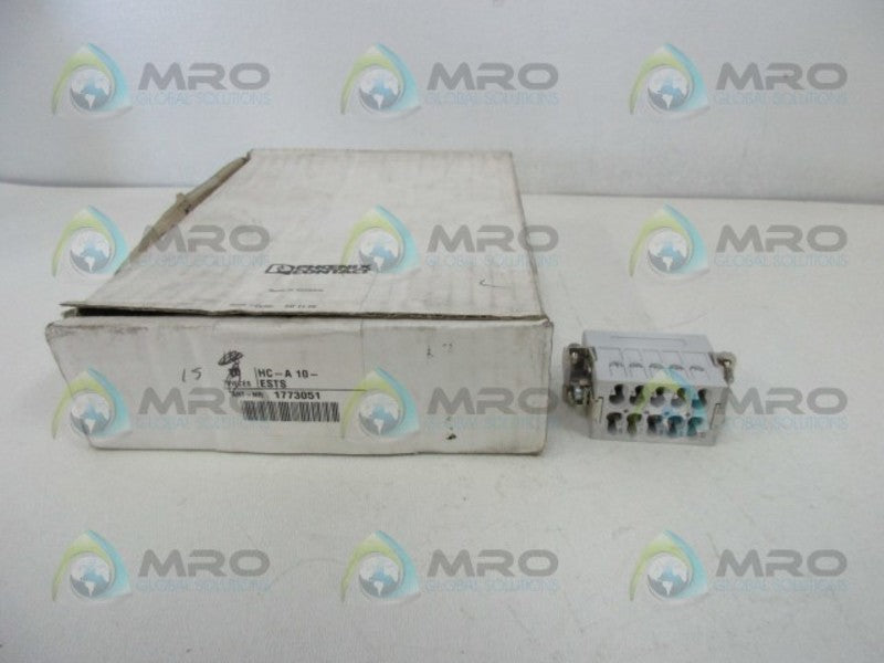 PHOENIX CONTACT 1773051 CONTACT INSERT MALE (BOX OF 15)  NSMP