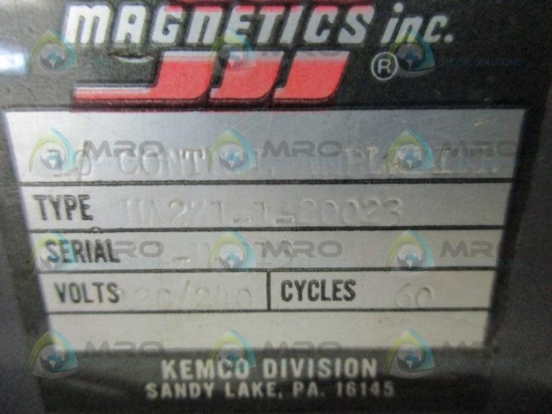 MAGNETIC SPECIALTIES HA2Z1-1-20023 GATING MODULE (AS PICTURED)  UNMP