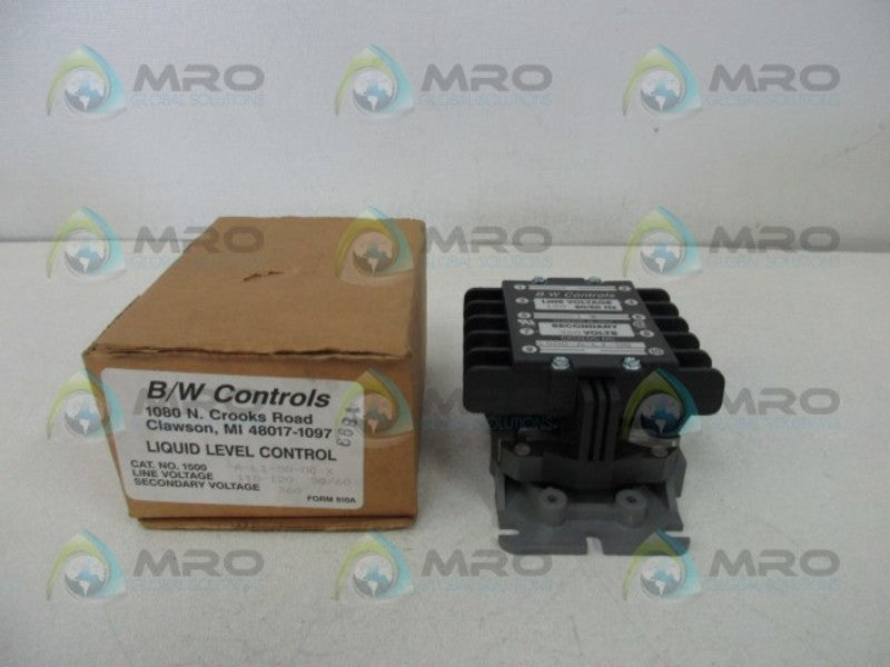 BW CONTROLS 1500-A-L1-S8-OC-X LIQUID LEVEL CONTROL  NSMP