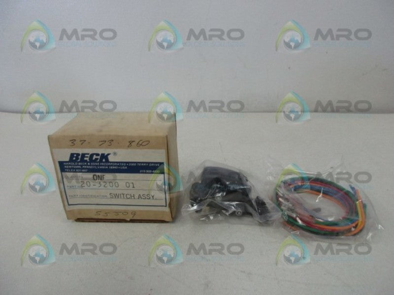 BECK 20-3200-01 SWITCH ASSEMBLY  NSMP