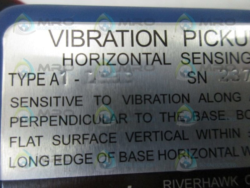 RIVERHAWK A1-LHHB VIBRATION SENSOR  NSNP