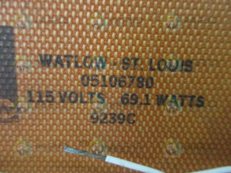 WATLOW 05106780 FLEXIBLE HEATER PAD  NSNP