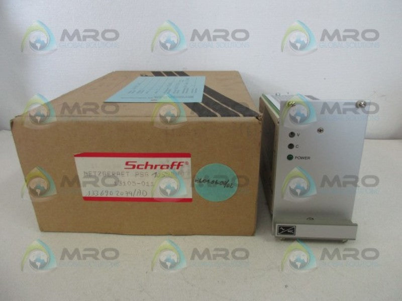 SCHROFF PSG-105 POWER SUPPLY  NSMP