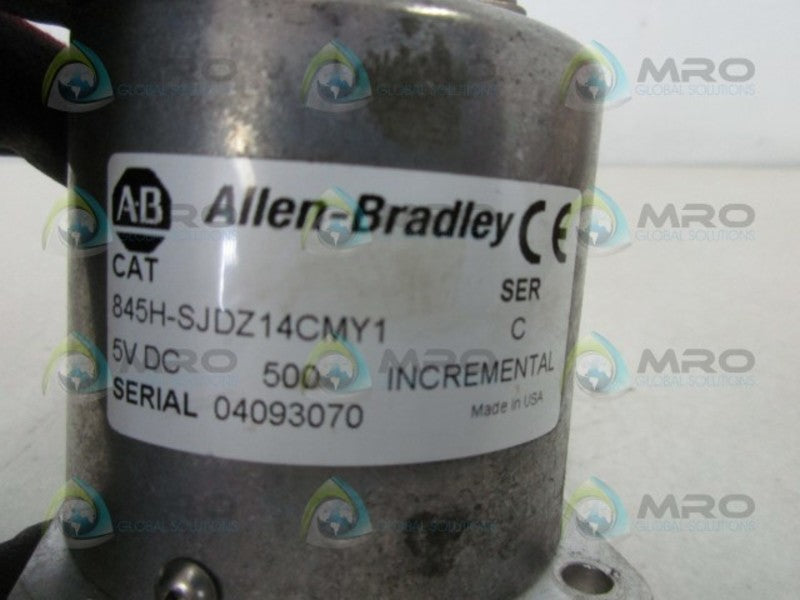 INDUSTRIAL SPARE PART 845H-SJDZ14CMY1 SER. C ENCODER OPTICAL INCREMENTAL  UNMP