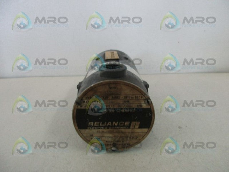 RELIANCE ELECTRIC 5PY59JY34 TACHOMETER GENERATOR  UNMP