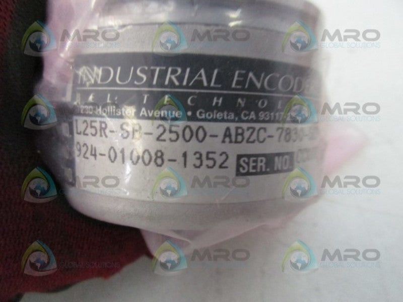BEI L25R-SB-2500-ABZC-7830-SC9-S INCREMENTAL ENCODER  NSMP