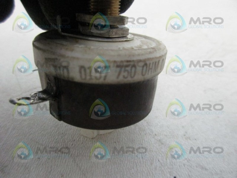 OHMITE 0157 750 IHMS MODEL H POTENTIOMETER  UNMP