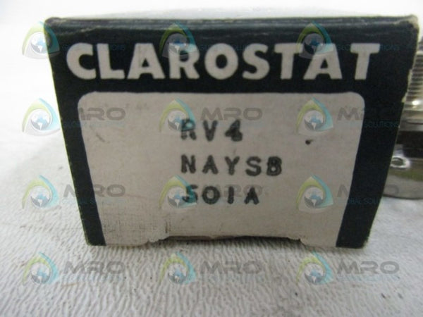 CLAROSTAT RV4NAYSB501A POTENTIOMETER  NSMP