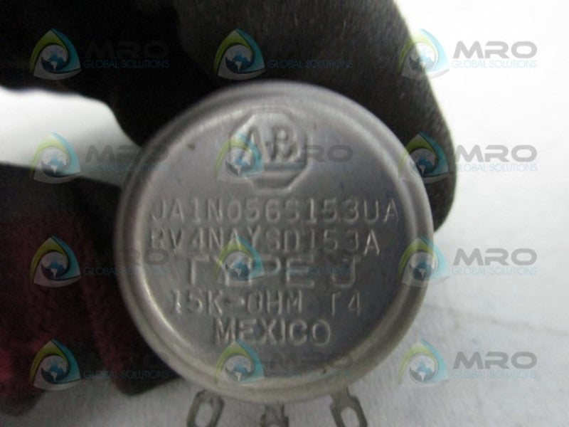 ALLEN BRADLEY JA1N056S153UA TYPE J POTENTIOMETER  UNMP