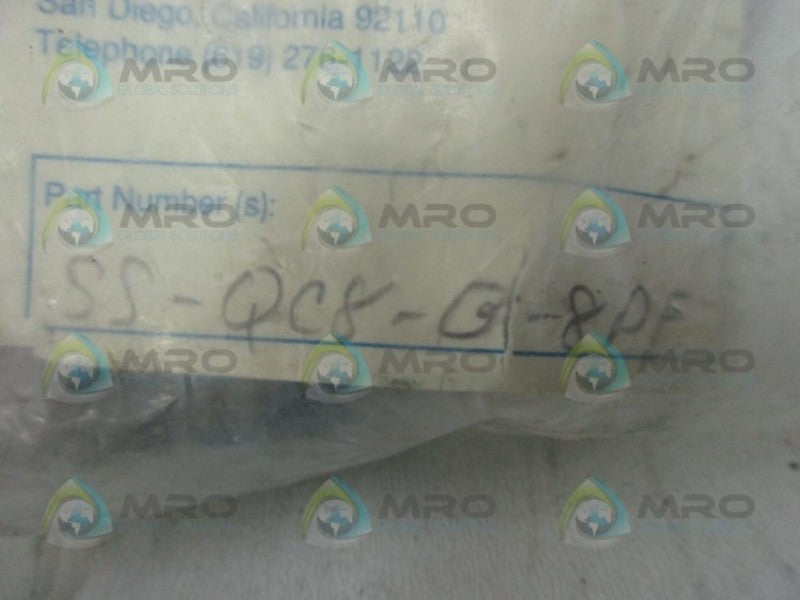 SWAGELOK SS-QC8-0-8PF QUICK CONNECT (PKG OF 4)  NSMP