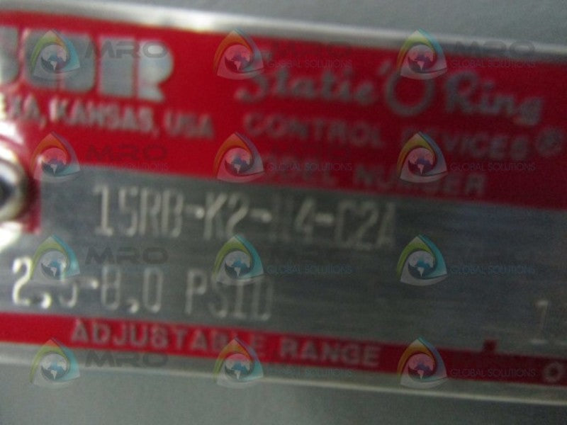 SOR 15RB-K2-H4-C2A DIFFERENTIAL PRESSURE SWITCH  NSNP