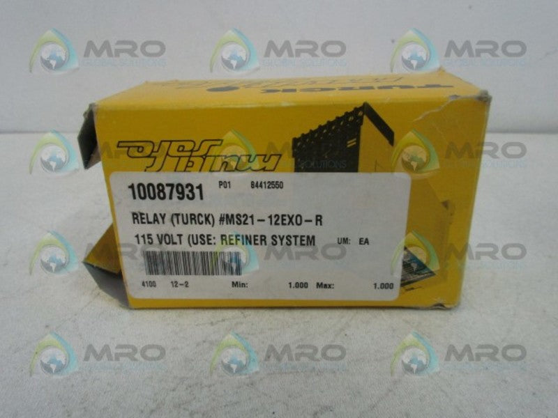 TURCK MS21-12EX0-R 115V  NSMP