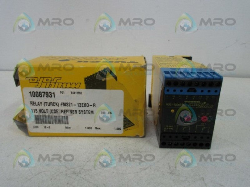 TURCK MS21-12EX0-R 115V  NSMP