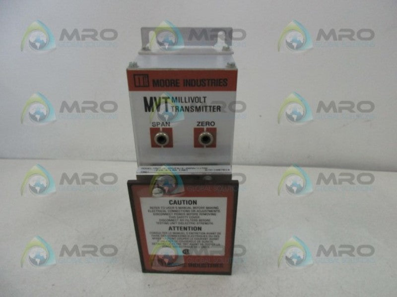 MOORE INDUSTRIES MVT/2-5MVFS/4-20MA/117AC SIGNAL CONVERTER  UNMP