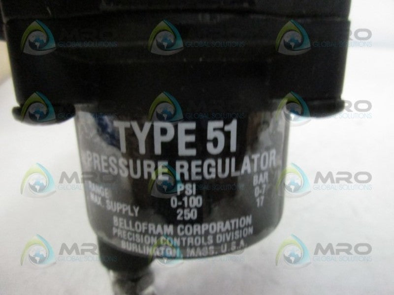 BELLOFRAM 231-960-177 TYPE 51 PRESSURE REGULATOR  NSMP