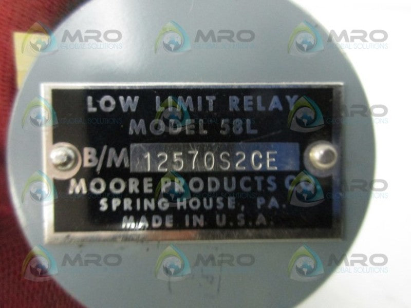 MOORE PRODUCTS 58L B/M-12570S2CE  NSMP