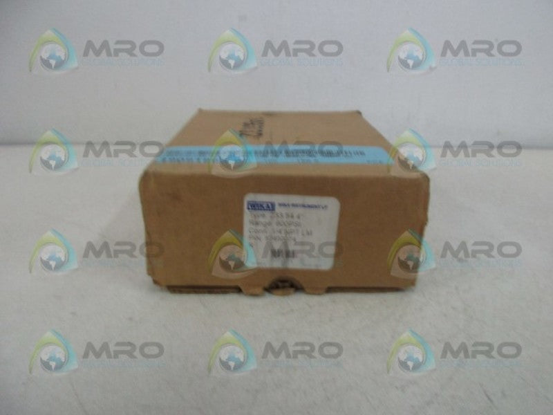 WIKA 233.54 4" OIL FILLED PRESSURE GAUGE  NSMP