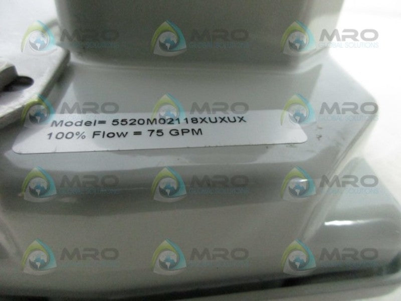 WALLACE & TIERNAN 5520M02118XUXUX ARMORED FLOW METER  NSNP