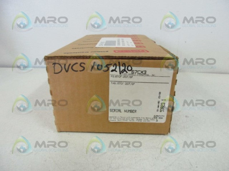 Fisher 67CF-207/GF PRESSURE REGULATOR  NSMP