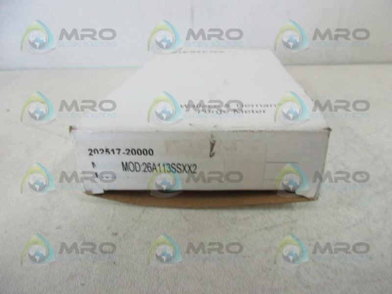SIEMENS 26A113SSXX2 PART#  NSMP