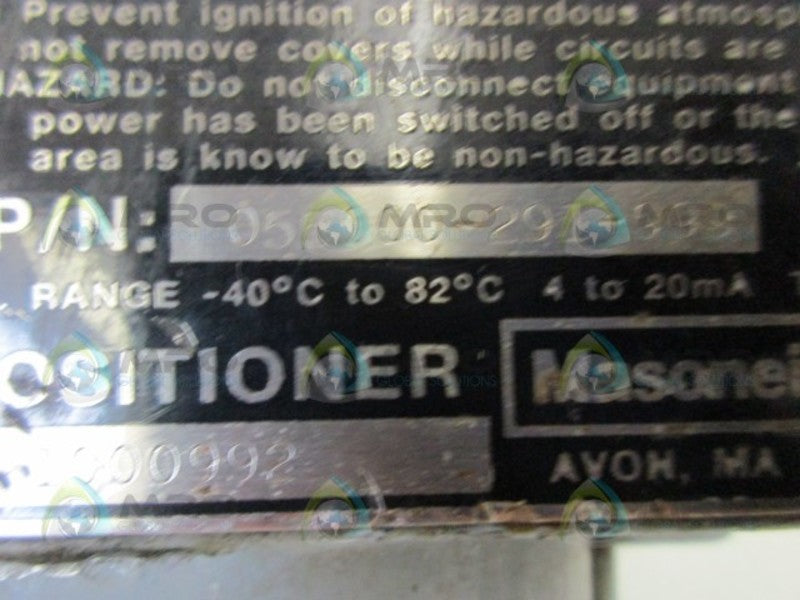 MASONEILAN 055000-291-999 DIGITAL POSITIONER  UNMP