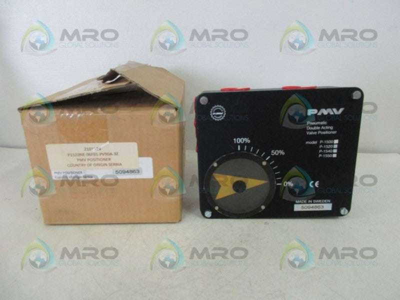 FLOWSERVE P1520NE-06F01-PV9DA-3Z OMV POSITIONER MODEL 1520  NSMP