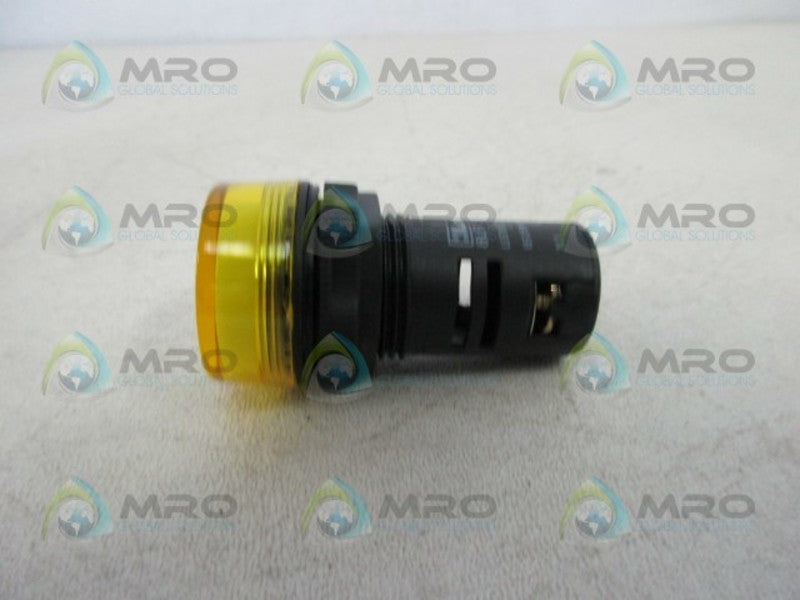 LOVATO 8LP2TILB5 MONOBLOCK YELLOW LED PILOT LIGHT  NSMP
