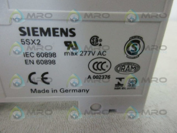 SIEMENS 5SX2-118-7 CIRCUIT BREAKER 15A 230/400V  NSMP