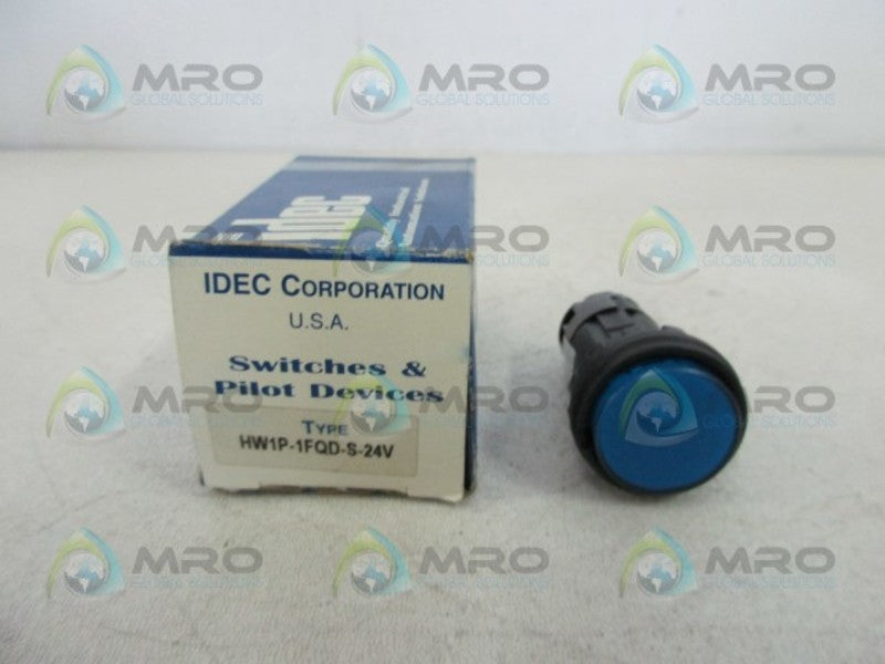 IDEC HW1P-FQD-S-24V PUSH BUTTON SWITCH  NSMP