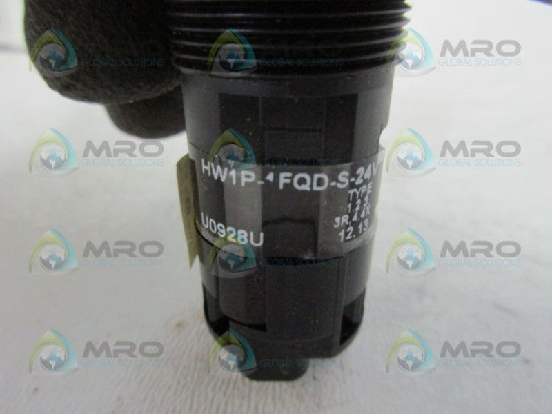 IDEC HW1P-FQD-S-24V PUSH BUTTON SWITCH  NSMP