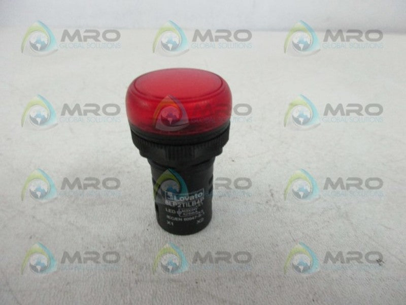 LOVATO 8LP2TILB4P MONOBLOCK RED LED PILOT LIGHT  NSNP