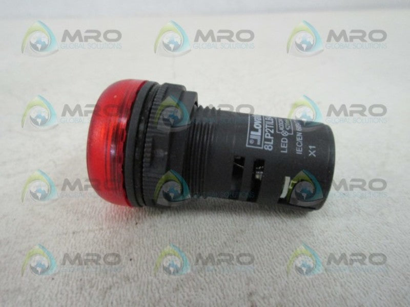 LOVATO 8LP2TILB4P MONOBLOCK RED LED PILOT LIGHT  NSMP