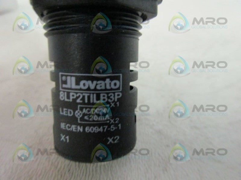 LOVATO 8LP2TILB3P MONOBLOCK GREEN LED PILOT LIGHT  NSMP