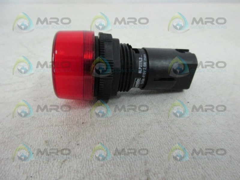 LOVATO 8LP2TIL224 MONOBLOCK RED LED PILOT LIGHT  NSMP
